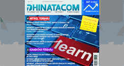 Desktop Screenshot of dhinata.com